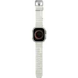 SKINARMA Shokku Λουράκι Σιλικόνης Frost White (Apple Watch 42 / 44 / 45 / 49mm)