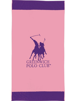 Greenwich Polo Club 4047 Πετσέτα Θαλάσσης Ροζ 90x170cm