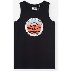 Losan Παιδικό T-Shirt Αμάνικο Μαύρο LJBAP010325018