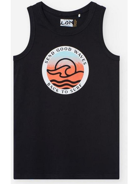 Losan Παιδικό T-Shirt Αμάνικο Μαύρο LJBAP010325018