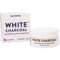 Glamwhite White Charcoal Πούδρα Λεύκανσης Δοντιών Ενεργού Άνθρακα 30gr