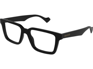 Gucci GG1729O-001 Ανδρικός Σκελετός Γυαλιών Οράσεως Κοκάλινος Μαύρος