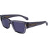 Salvatore Ferragamo SF2011S 020 Ανδρικά Γυαλιά Ηλίου Τετράγωνα Κοκάλινα Γκρι με Μπλε Φακό