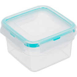 Lock & Lock Δοχείο Φαγητού Πλαστικό 300ml Διαφανές Γαλάζιο