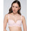 Luna Σουτιέν Balconette Push Up με Μπανέλα Ροζ 16703