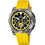 Festina Chrono Bike Diver Ανδρικό Ρολόι Χρονογράφος με Κίτρινο Καουτσούκ Λουράκι F20725/1