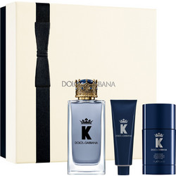 Dolce & Gabbana K Eau de Toilette 100ml + After Shave Balm 50ml + Deodorant Stick 75gr