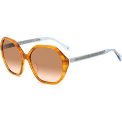 Kate Spade WAVERLY-G-S EX4 Γυναικεία Γυαλιά Ηλίου Τετράγωνα Γκρι Πορτοκαλί με Καφέ Degradee Φακό