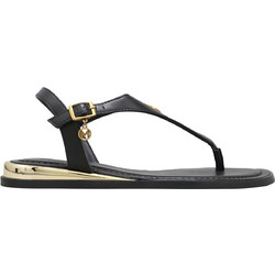 Mexx Δερμάτινα Γυναικεία Σανδάλια Μαύρα MI001607551W-01-1000