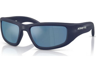 Arnette AN4358 275922 Ανδρικά Γυαλιά Ηλίου Ορθογώνια Κοκάλινα Μπλε με Μπλε Φακό
