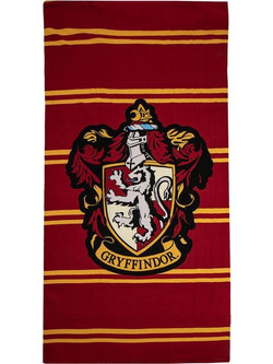 Cerda Harry Potter Gryffindor Πετσέτα Θαλάσσης Κόκκινη 90x180cm 2200010393