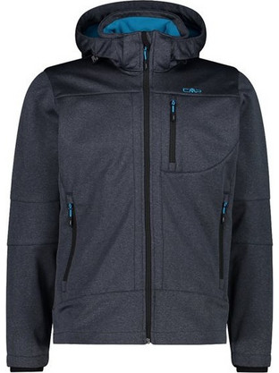 CMP Ανδρικό Μπουφάν Χειμωνιάτικο Softshell Μαύρο 3A01787N-U927