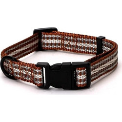 Nobleza Reflective Κολάρο Σκύλου Καφέ Μπεζ 2.5x40-60cm