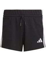 Adidas Αθλητικό Παιδικό Σορτς Μαύρο Λευκό JJ3386