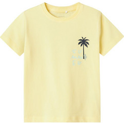 Name It Παιδικό T-Shirt Κοντομάνικο Κίτρινο 13243292
