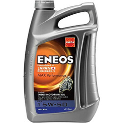 Eneos Max Performance Συνθετικό Λάδι Μηχανής 4T 15W-50 4lt