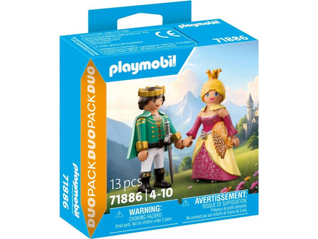 Playmobil Duo Pack Βασιλιάς & Βασίλισσα για 4-10 Ετών 71886