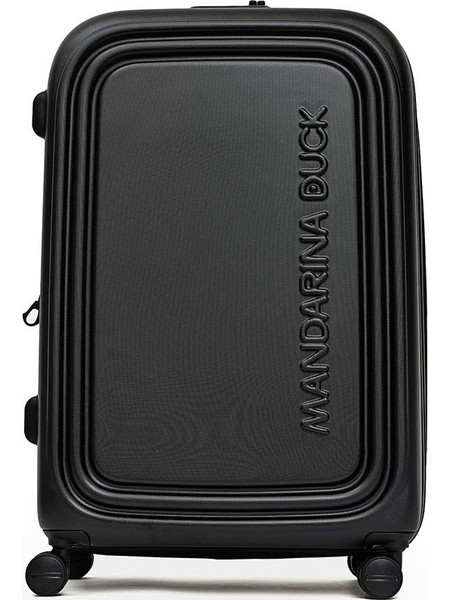 Mandarina Duck Logoduck P10SZV33-651 Βαλίτσα Μεγάλη 75x49x31cm με 4 Ρόδες Μαύρη