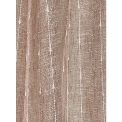 WhiteEgg Κουρτίνα Παραθύρου με Τρουκς 270x280 K0134-1 Salmon