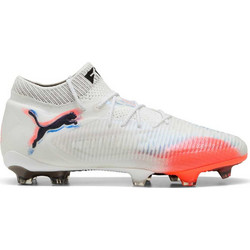 Puma Future 8 Ultimate FG 108581-01 Ποδοσφαιρικά Παπούτσια με Τάπες και Καλτσάκι Μπεζ Πορτοκαλί