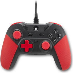 Spartan Gear Pelekys Wireless Controller για PC & PS3 Red Black