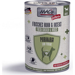 MAC's Vetcare Adult Low Purine with Fresh Chicken & Insects 400gr