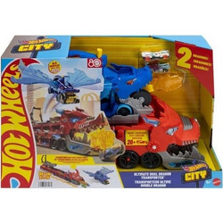 Mattel Hot Wheels City Ultimate Dual Dragon Transporter