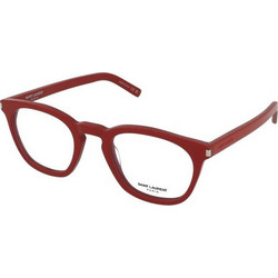 Saint Laurent SL28 011 Ανδρικός Σκελετός Γυαλιών Οράσεως Κοκάλινος Κόκκινος