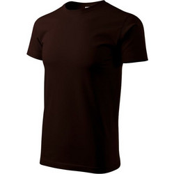 Malfini Basic Ανδρικό Αθλητικό T-Shirt Σοκολατί MLI-12927