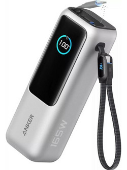 Anker A1695H41 Power Bank 25000mAh 165W Power Delivery Silver
