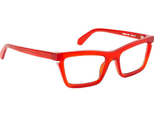 Off White OERJ050S 2500 Γυναικείος Σκελετός Γυαλιών Οράσεως Κοκάλινος Κόκκινος