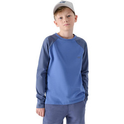 4F Παιδικό T-Shirt Μακρυμάνικο Μπλε JWSS25-TLONM420-34S