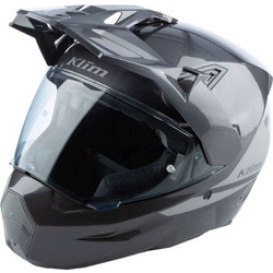 Klim X1 Alpha Gloss Metallic Asphalt Κράνος Μηχανής On / Off 1550gr