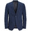 Jack & Jones Καλοκαιρινό Ανδρικό Blazer Λινό με Στενή Εφαρμογή Navy Μπλε 12228721