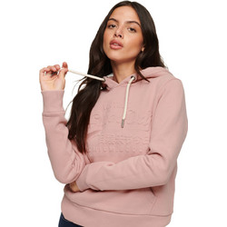 Superdry Γυναικείο Αθλητικό Φούτερ με Κουκούλα Ροζ W2011962A-9EE