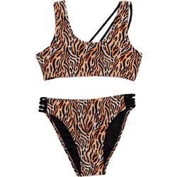 Animal Παιδικό Μαγιό Bikini Set για Κορίτσι Μαύρο Καφέ S5-146-233