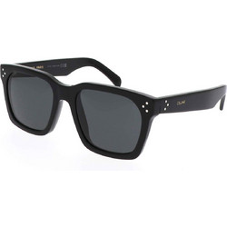 Celine CL40248I 01A Ανδρικά Γυαλιά Ηλίου Τετράγωνα Κοκάλινα Μαύρα Φακό