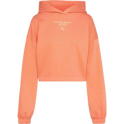 Calvin Klein Γυναικείο Φούτερ με Κουκούλα Κοραλί J20J221329-SDD
