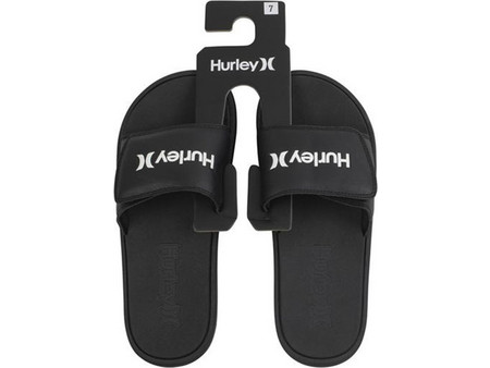 Hurley Ανδρικές Παντόφλες Καλοκαιρινές Μαύρες 222340-40
