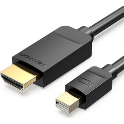 Vention Καλώδιο Mini DisplayPort to HDMI Male 3m Black HABBI