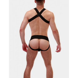 Barcode Berlin Elastic Harness Matt Black