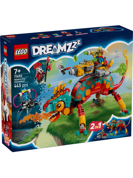 Lego DreamZzz Mateo's Fire Chameleon για 7+ Ετών 71492