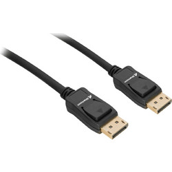 Sharkoon Καλώδιο DisplayPort 1.4 to DisplayPort Male 5m Black 4044951036134