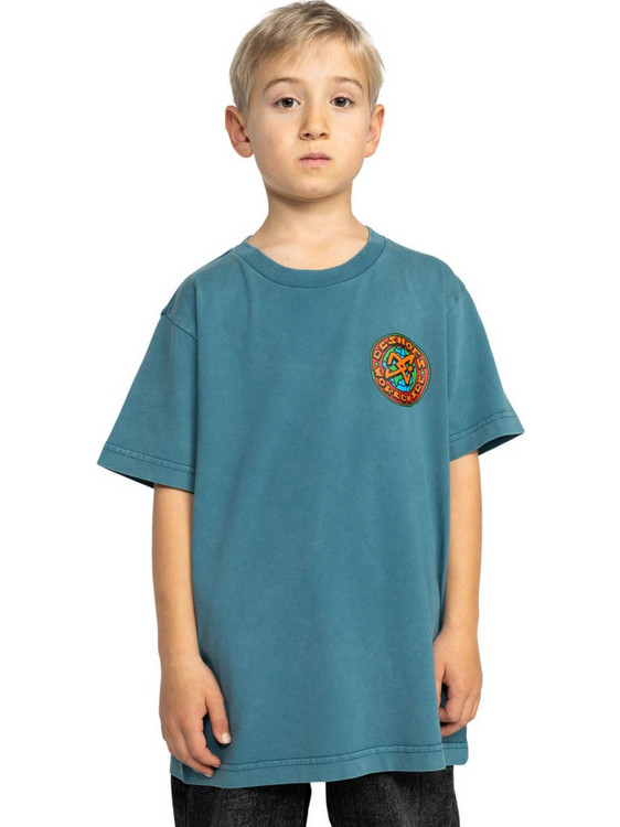 DC Παιδικό T-Shirt Κοντομάνικο Πετρόλ ADBZT03304-BTGW
