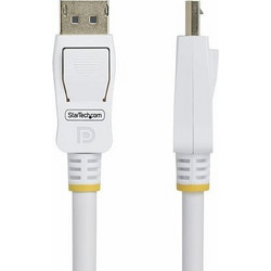 StarTech Καλώδιο DisplayPort 1.2 to DisplayPort Male 3m White DP12-CABLE-10FTW