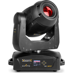 Beamz Pro IGNITE180S Φωτορυθμικό Προβολέας Spot LED DMX με Ρομποτική Κεφαλή