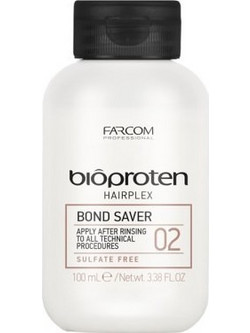 Farcom Bioproten Hairplex Bond Saver 02 Λοσιόν Μαλλιών για Επανόρθωση 100ml