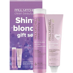 Paul Mitchell Shiny Blond Σετ Θεραπείας Μαλλιών Σαμπουάν 250ml + Treatment 150ml