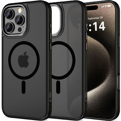 Tech-Protect MagEdge Back Cover Matte Black/Gunmetal (iPhone 16 Pro)