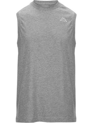 Kappa Ανδρικό Αθλητικό T-Shirt Γκρι 303HZB0-A1L